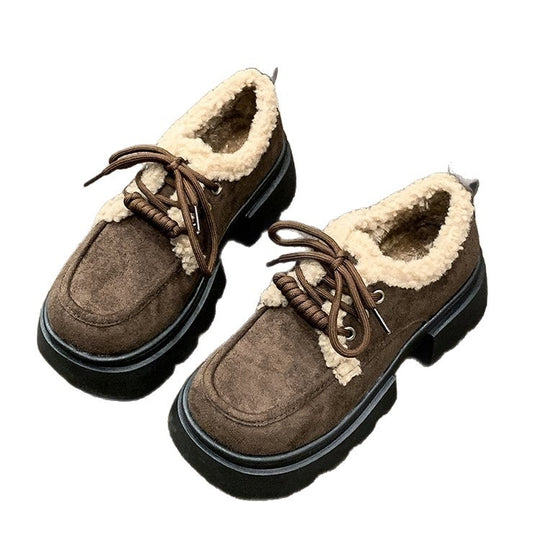 Damen gefütterte Laufsohlen-Stiefeletten EB