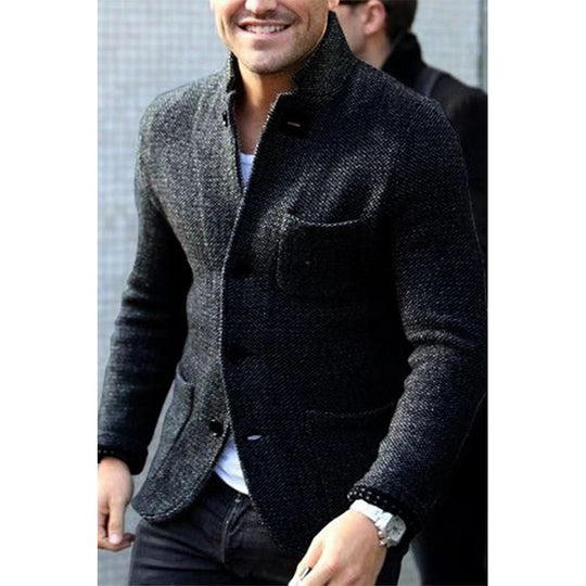 Herren Casual Chic Strickblazer EB