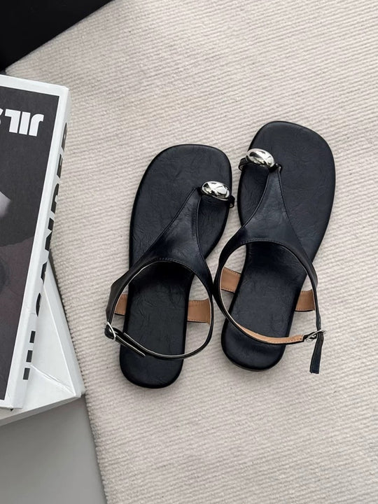 Damen Sommerliche Flip-Flops EB