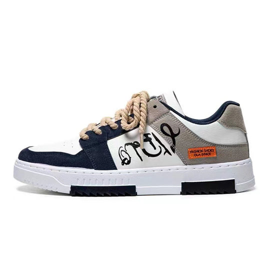 Damen Trendige Freizeitsneaker mit kontrastierendem Obermaterial EB