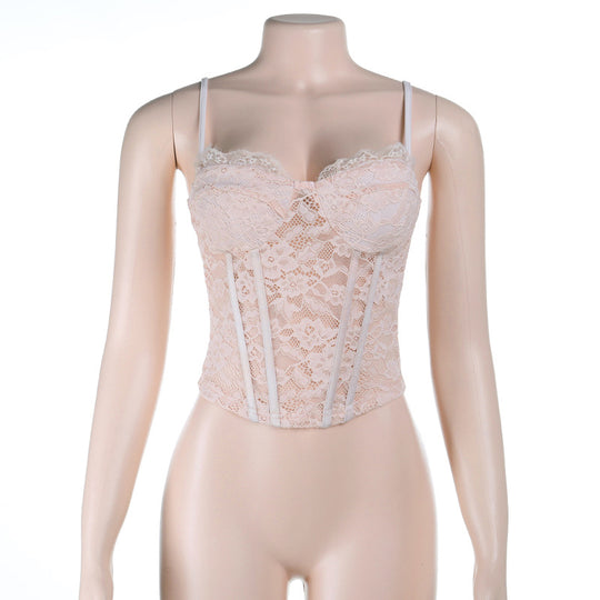 Damen Spitzen-Bustier mit elegantem Schnitt EB