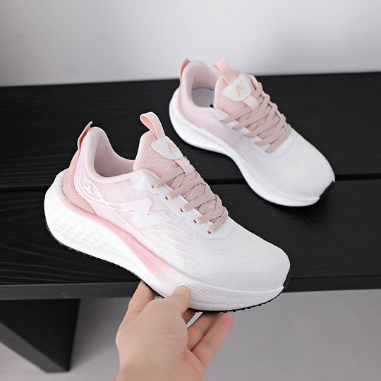 Damen Sportliche Laufschuhe mit atmungsaktiver Mesh-Oberfläche und dämpfendem Fußbett EB