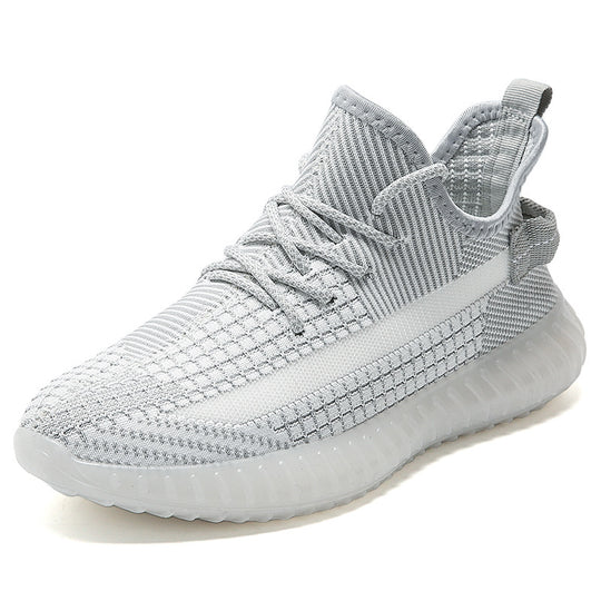 Damen Sportliche Sneakers mit atmungsaktivem Obermaterial und flexibler Sohle EB