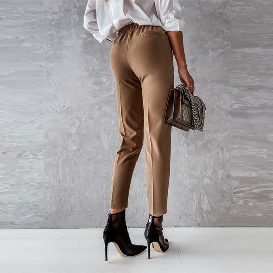 Damen Hochtaillierte Hosen EB