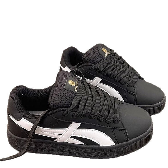 Damen Modische Sneakers mit hoher Gummisohle und atmungsaktivem Obermaterial EB
