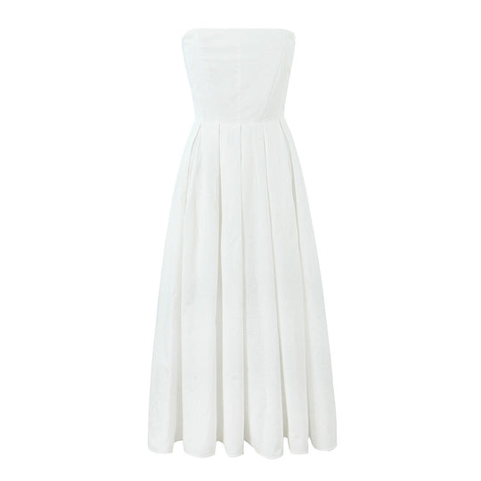Damen elegantes corsagenfreies Abendkleid EB