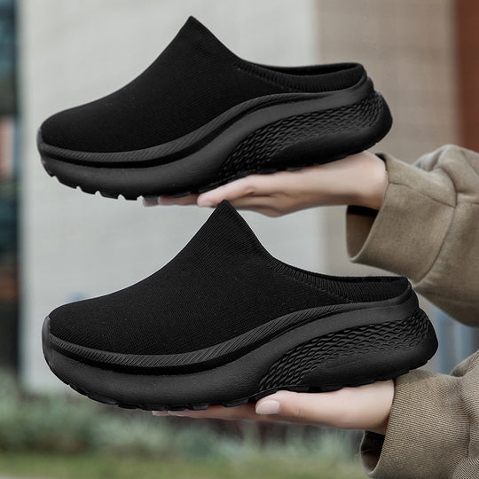 Damen Bequeme und flexible Clogs mit rutschfester Sohle EB