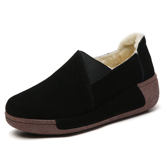 Damen Komfortable Slip-On Sneakers mit anpassungsfähiger Sohle EB