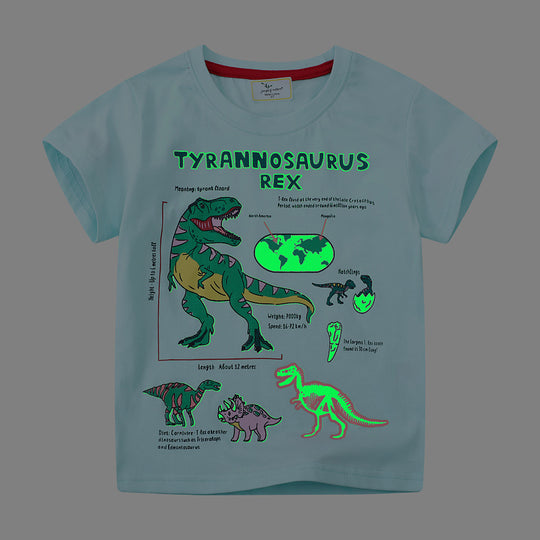Jungen T-Shirt mit aufregendem Tyrannosaurus Rex Design EB