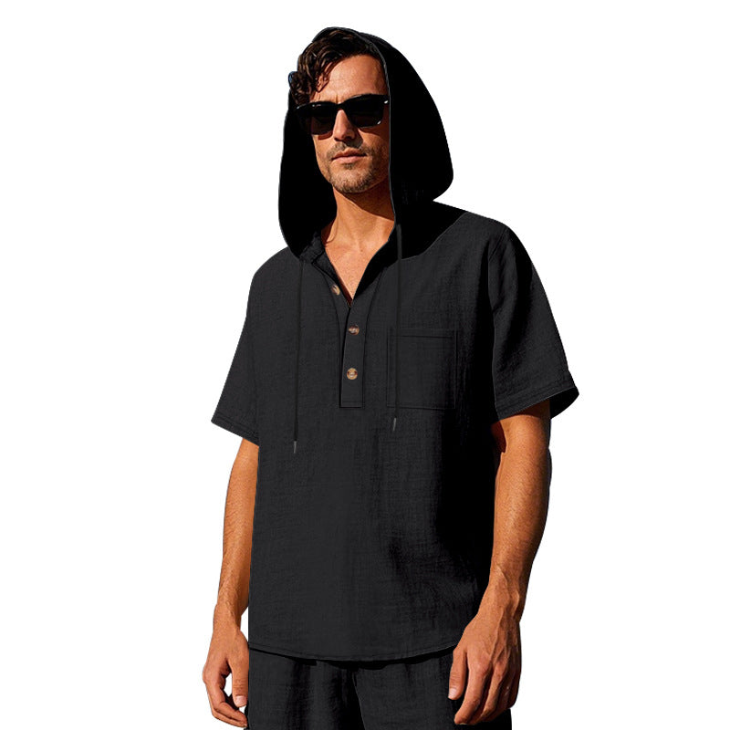 Herren lässiges Kapuzenshirt EB