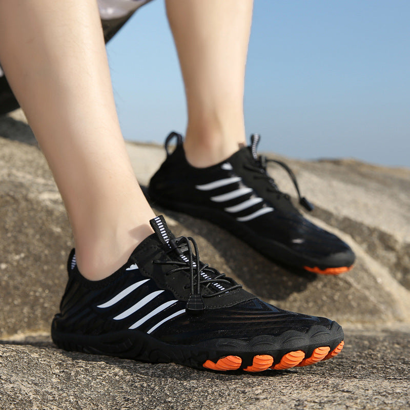 Damen Aqua-Schuhe mit flexiblem Schnellschnürsystem und rutschfester Sohle EB