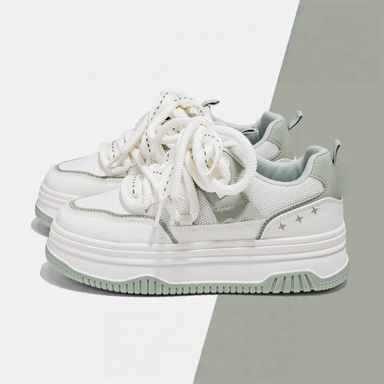 Damen Sneaker mit dämpfender Sohle und atmungsaktivem Mesh von EB