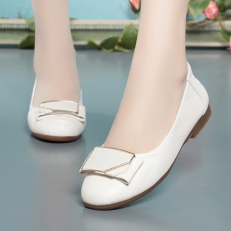 Damen Ballerinas mit elegantem Schleifenakzent und komfortablem Fußbett EB
