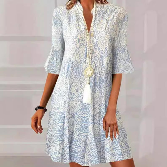 Damen Druckkleid EB