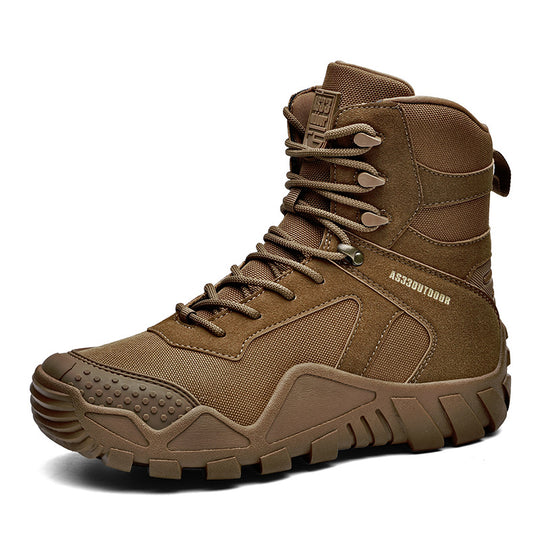 Herren Tactical Boots mit verstärktem Knöchelschutz und rutschfester Sohle EB