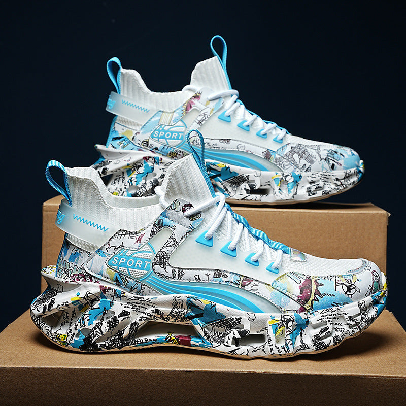 Damen Sportliche Sneakers mit innovativer Leuchttechnologie EB