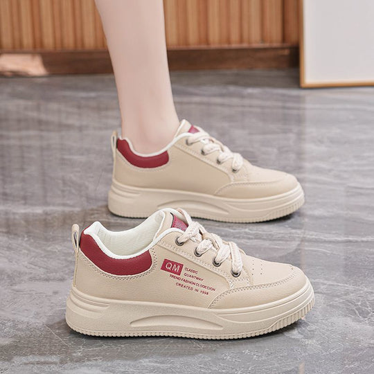 Damen Bequeme Sneaker mit Profilsohle EB
