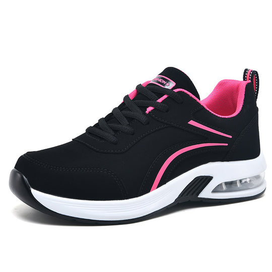 Herren nan luftgedämpfter City-Sneaker mit ergonomischer EVA-Zwischensohle und gepolsterter Knöchelmanschette EB