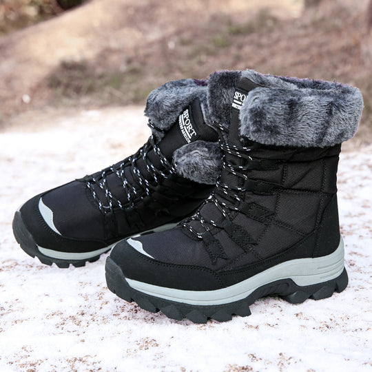Damen Thermo-Winterstiefel mit isolierendem Innenfutter und rutschfester Sohle EB