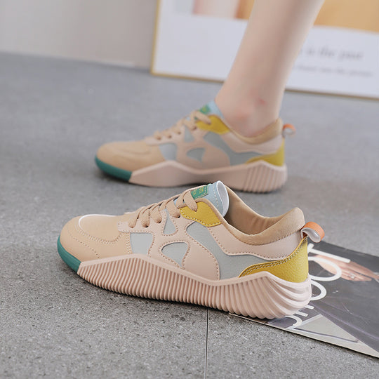 Damen Sportliche Sneakers mit atmungsaktiver Mesh-Oberfläche und flexiblem Profil EB
