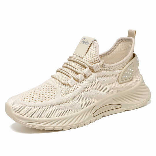 Damen Atmungsaktive Freizeit-Sneakers mit dämpfender Sohle EB