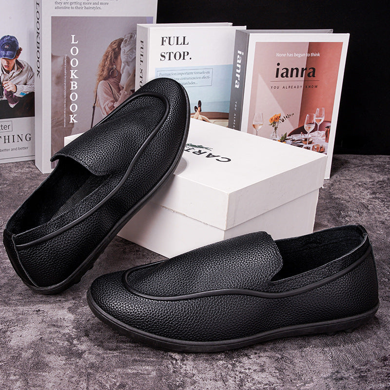 Herren Bequeme Mokassins mit flexibler Sohle und rutschfestem Design EB