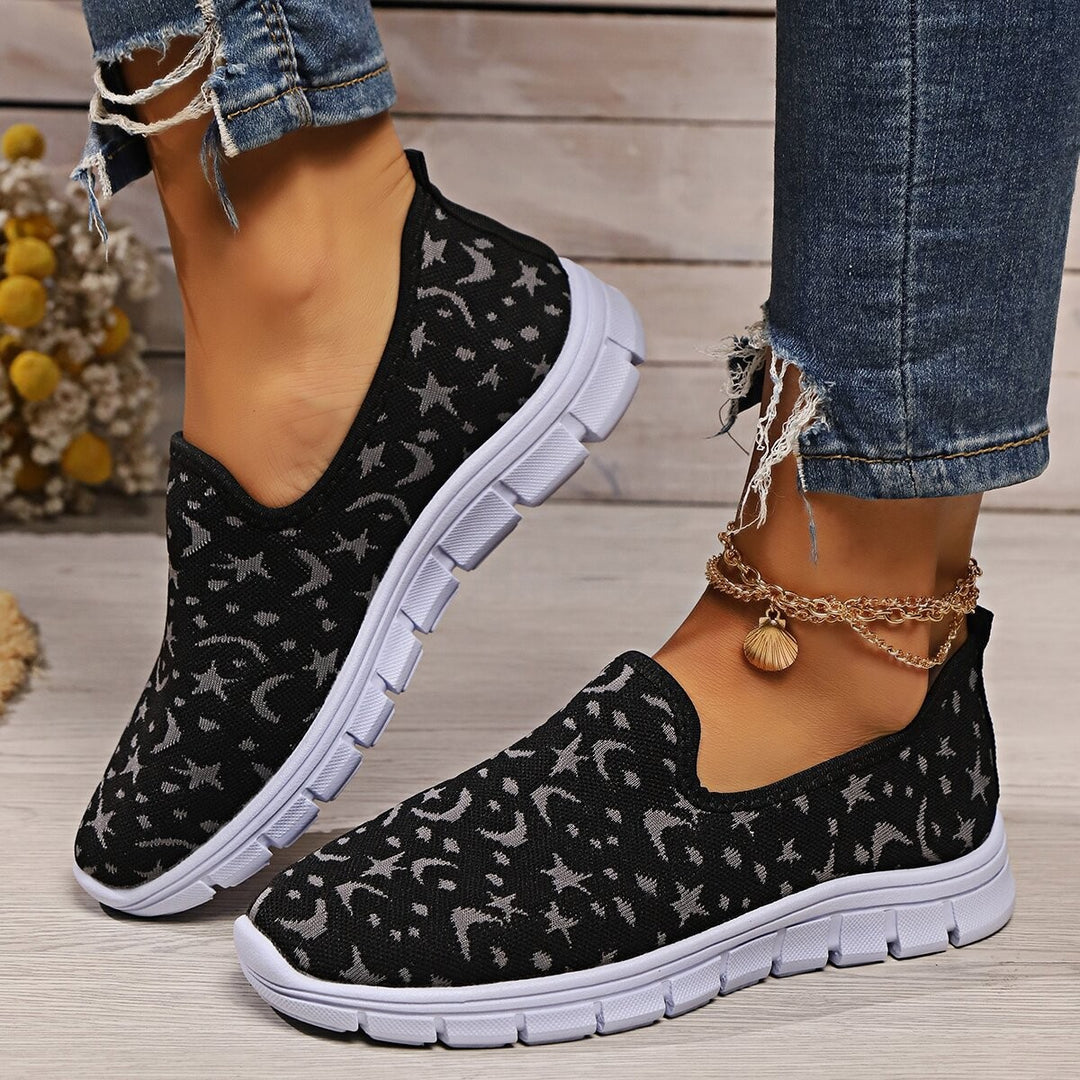 Damen bequeme Sneaker mit atmungsaktivem Design EB
