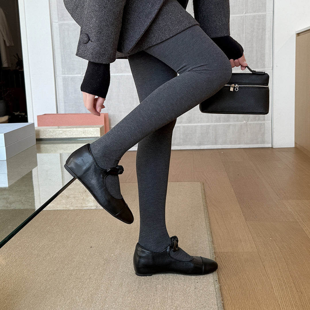 Damen Elegante Ballerinas mit modischem Schleifen-Detail und komfortabler Innensohle EB