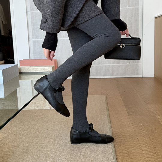 Damen Elegante Ballerinas mit modischem Schleifen-Detail und komfortabler Innensohle EB