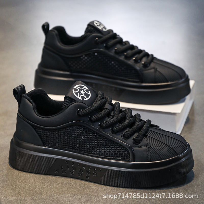 Damen Sportliche Sneaker mit atmungsaktiver Oberfläche und rutschfester Sohle EB