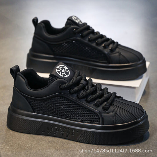 Damen Sportliche Sneaker mit atmungsaktiver Oberfläche und rutschfester Sohle EB