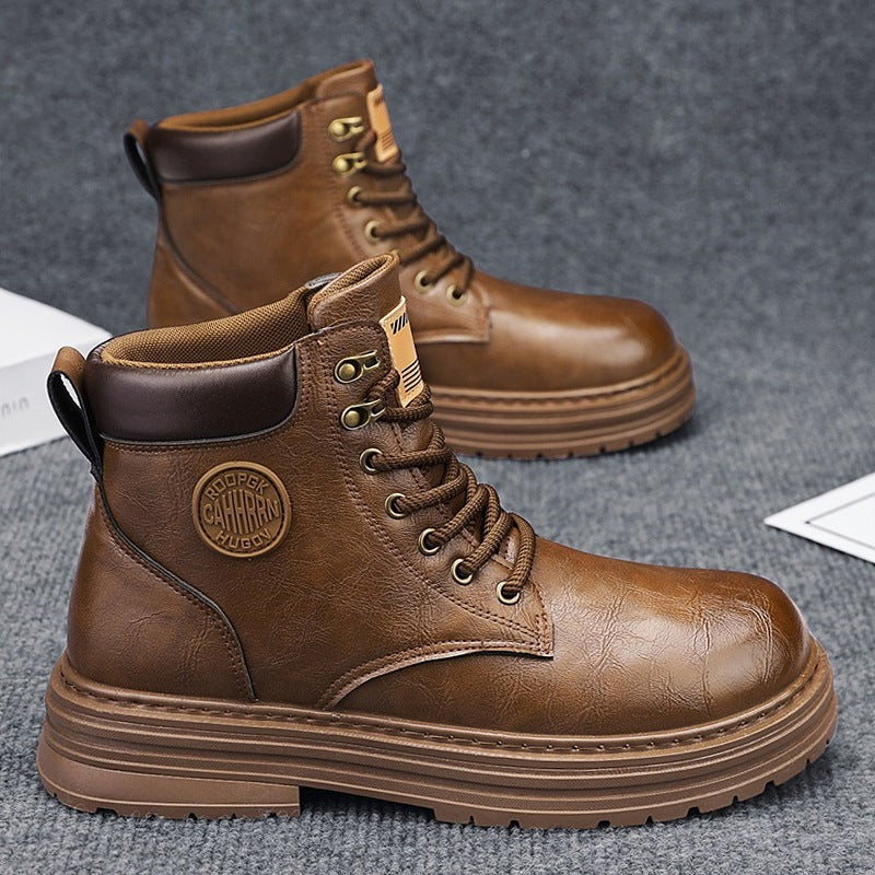 Damen Robuste Schnürstiefel mit verstärktem Knöchel und rutschfester Sohle EB