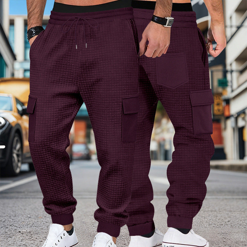 Herren Cargo-Hose mit elastischem Bund und praktischen Seitentaschen EB