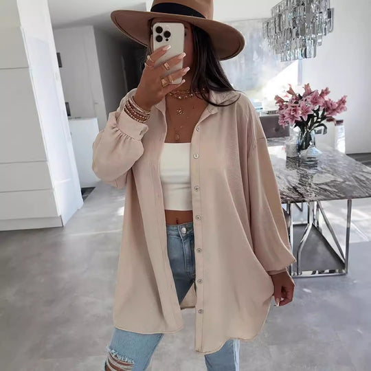 Damen Übergröße Hemdbluse EB