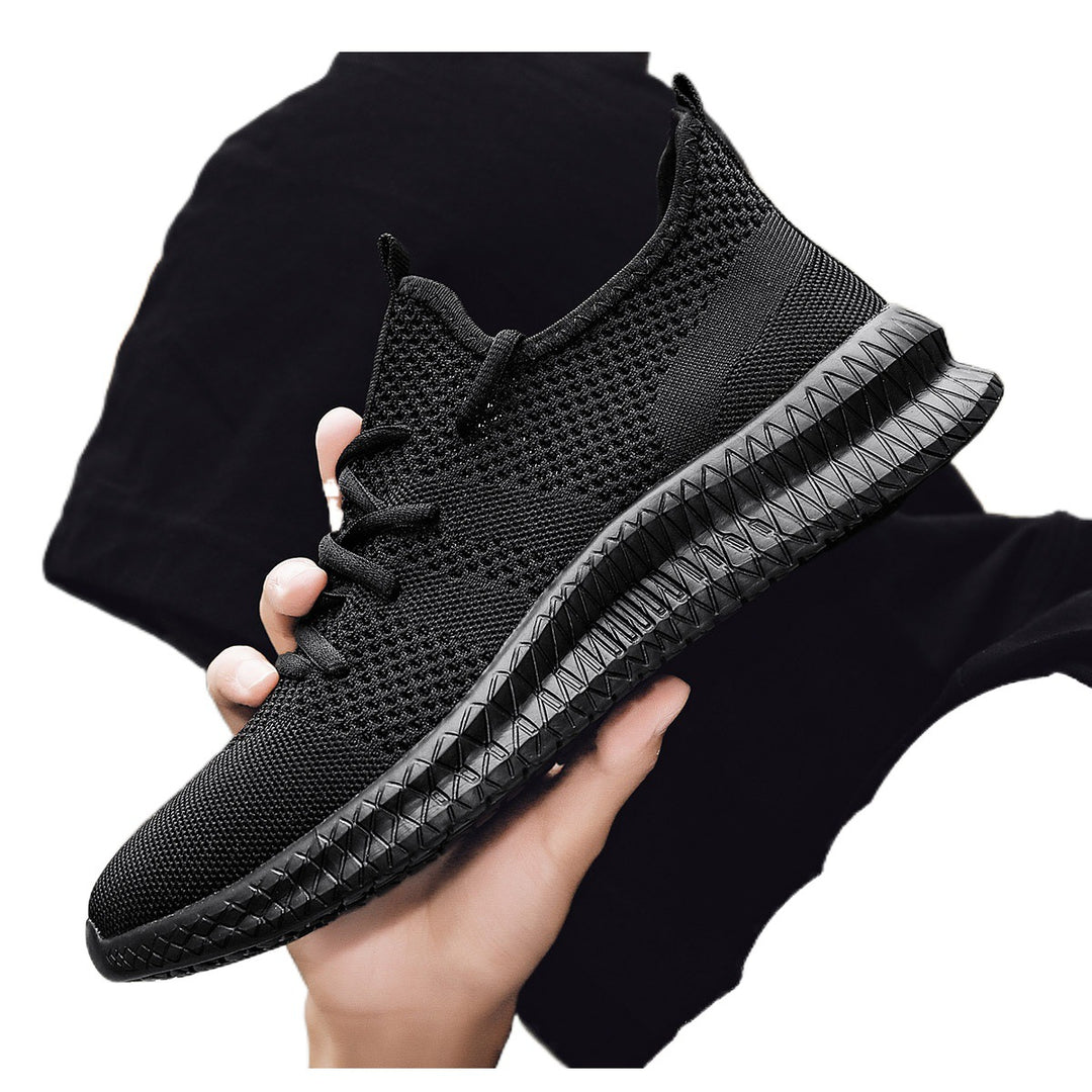 Damen Atmungsaktive Laufsneaker mit flexiblem Strickdesign EB