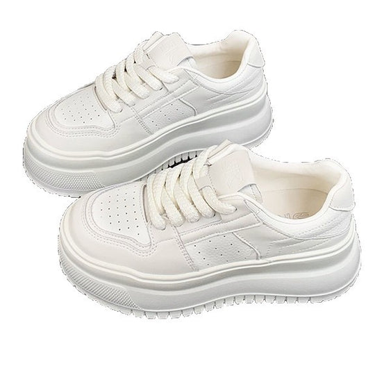 Damen Plateau-Sneaker mit atmungsaktivem Obermaterial und rutschfester Sohle EB