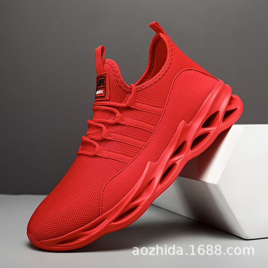 Damen Sportliche Sneakers mit atmungsaktiver Mesh-Oberfläche und dynamischem Dämpfungssystem EB