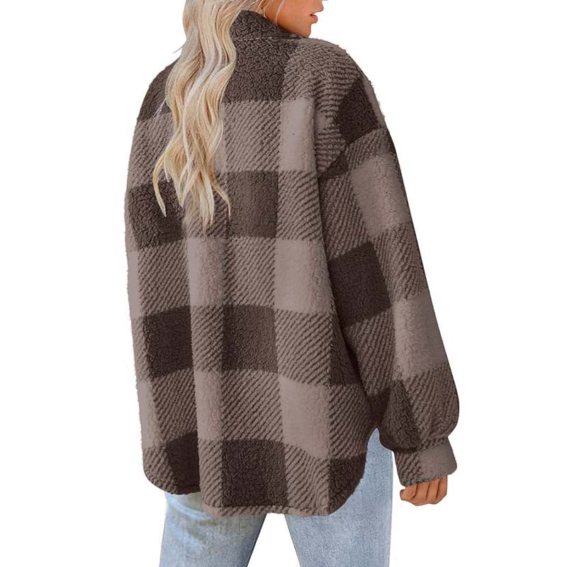 EB | Warmer Karierter Mantel