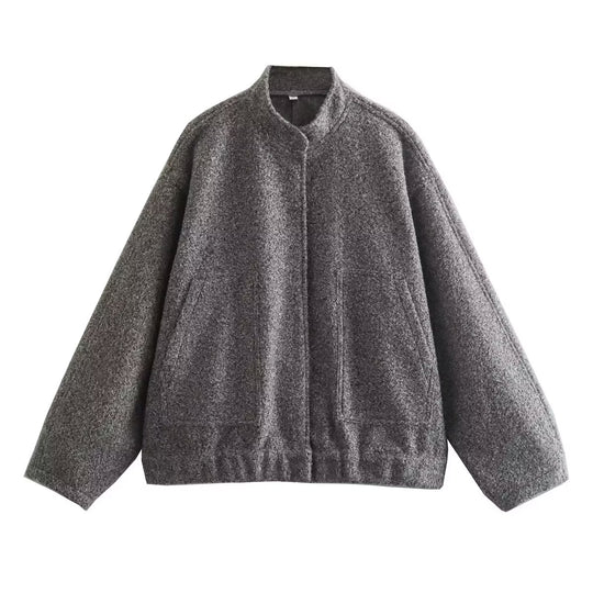 Damen Oversize-Winterjacke mit praktischen Taschen EB