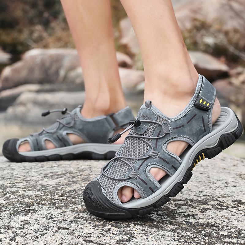 Damen Multifunktionale Outdoor-Sandalen mit atmungsaktivem Obermaterial und rutschfester Sohle EB