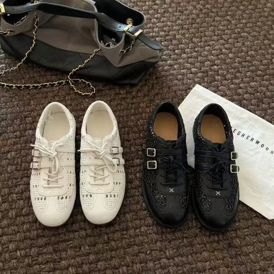 Damen Sneaker mit atmungsaktivem Obermaterial und innovativem Riemchensystem EB