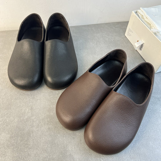Damen Komfortable Clogs aus hochwertigem Leder EB