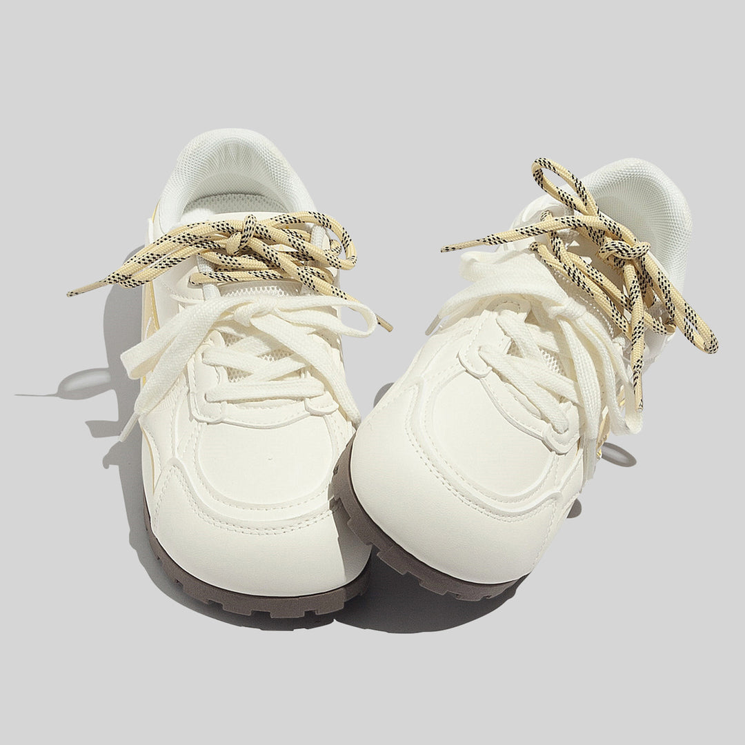 Damen Sportliche Sneaker mit atmungsaktiver Oberflächenstruktur und komfortabler Dämpfung EB