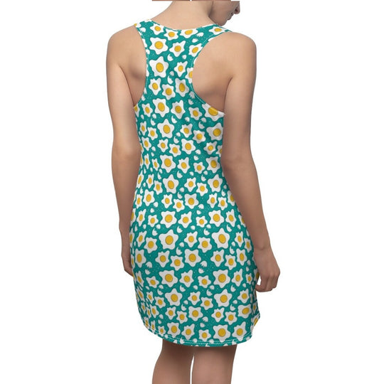 Damen Sommerkleid im kunterbunten Korallenmuster EB
