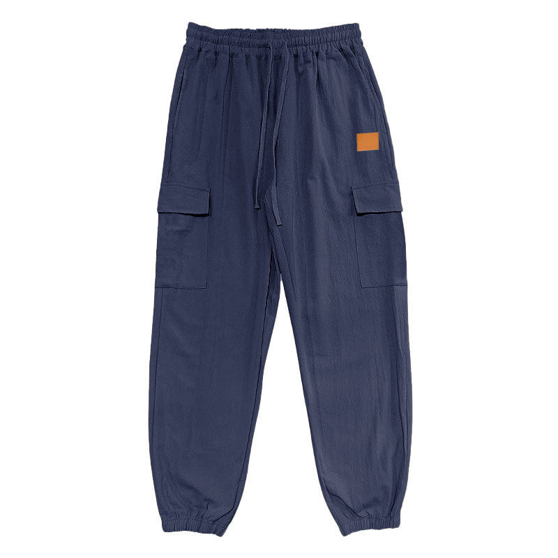 Herren Cargo-Hose mit elastischem Bund und praktischen Taschen EB