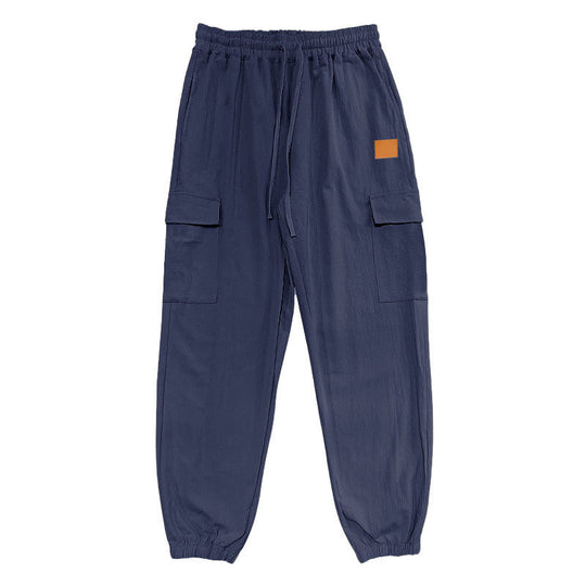 Herren Cargo-Hose mit elastischem Bund und praktischen Taschen EB