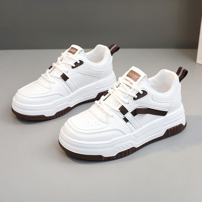 Damen sportliche Sneakers mit dämpfender Sohle und atmungsaktiver Obermaterialstruktur EB