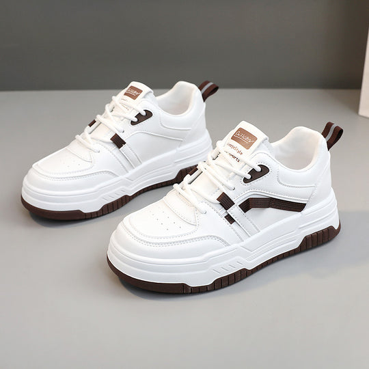 Damen sportliche Sneakers mit dämpfender Sohle und atmungsaktiver Obermaterialstruktur EB