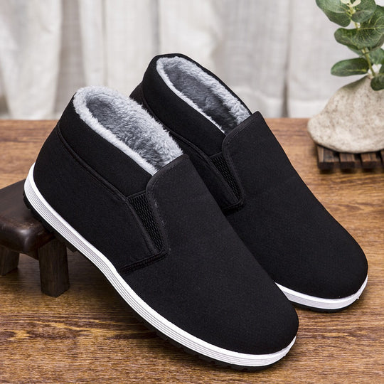 Damen Bequeme Slip-On Winterboots mit kuscheligem Innenfutter EB