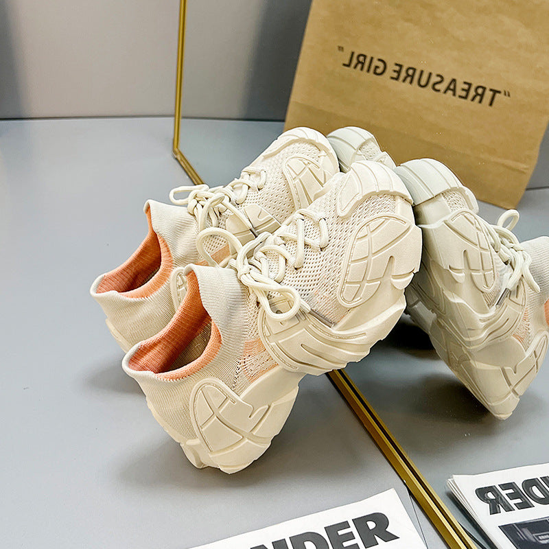 Damen sportliche Lauf-Sneaker mit dämpfender Sohle und flexiblem Design EB